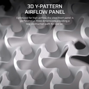 Case Corsair Frame 4000D Series - Airflow Mesh - Blanco - CC-9011297-WW