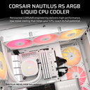 Enfriamiento Liquido Corsair Nautilus 240 RS - ARGB - Blanco - CW-9060094-WW