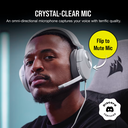 Headset Corsair HS55 Surround Blanco - CA-9011266-NA