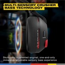 Headset Skullcandy, CRUSHER PLYR 720 MULTI-PLATFORM Black, THX, Audio Espacial, Bluetooth v5.3, + Aux de 3,5mm. PC+PStation + Software S6PCW-T963