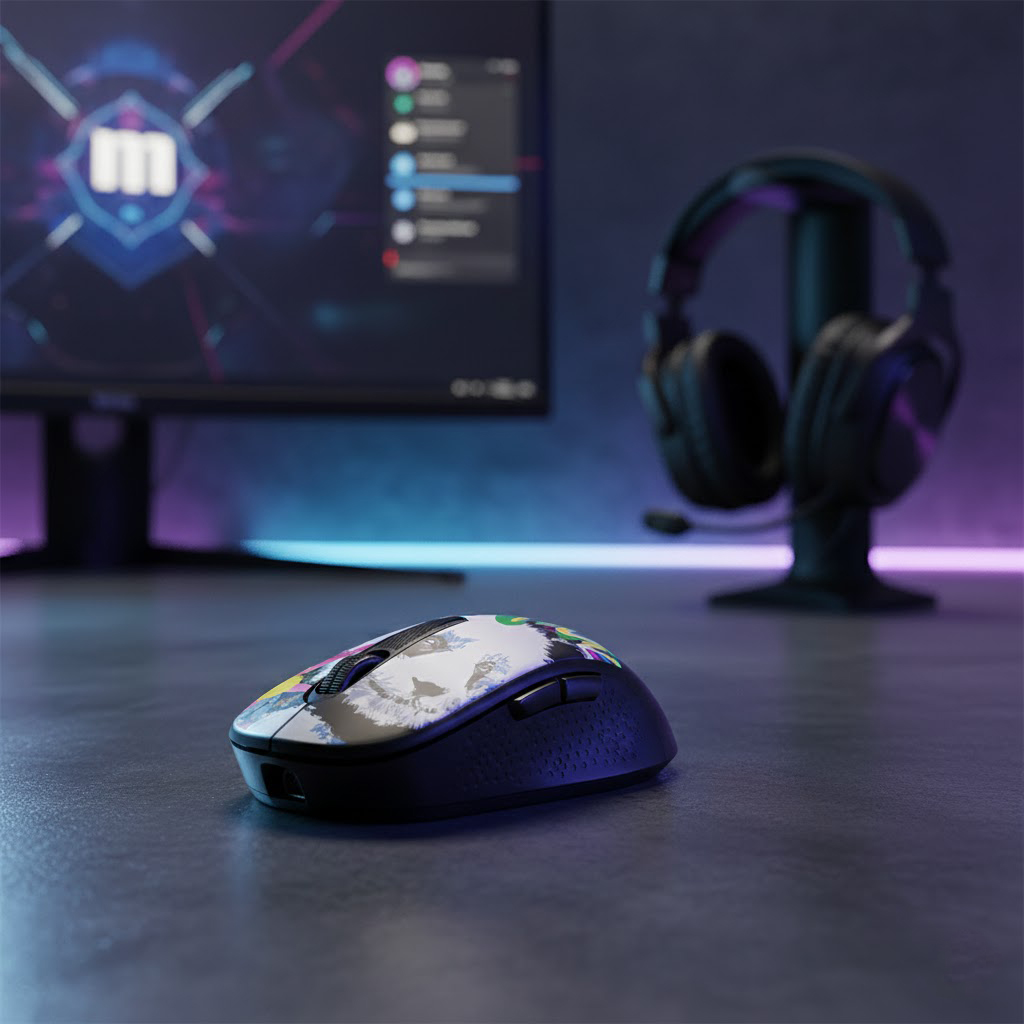 Mouse Inalambrico Maxell, MOWL-320, Limited edition PANDA, 4000dpi, PC-MAC