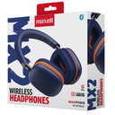 Audifonos Maxell HP-BTMX2 MAXPODS Bluetooth + 3.5mm, Blanco / Azul, A015320