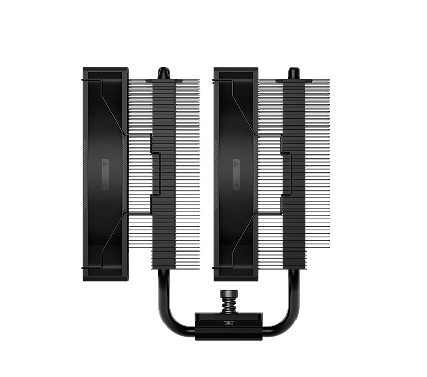 Disipador de Calor CPS RT620 BK CPU Air Cooler, dual tower dual fans,TDP 265W, Intel LGA115X/1200/1700/1851/AMD AM4/AM5 RT620 BK RT620- BKNWXX-GL