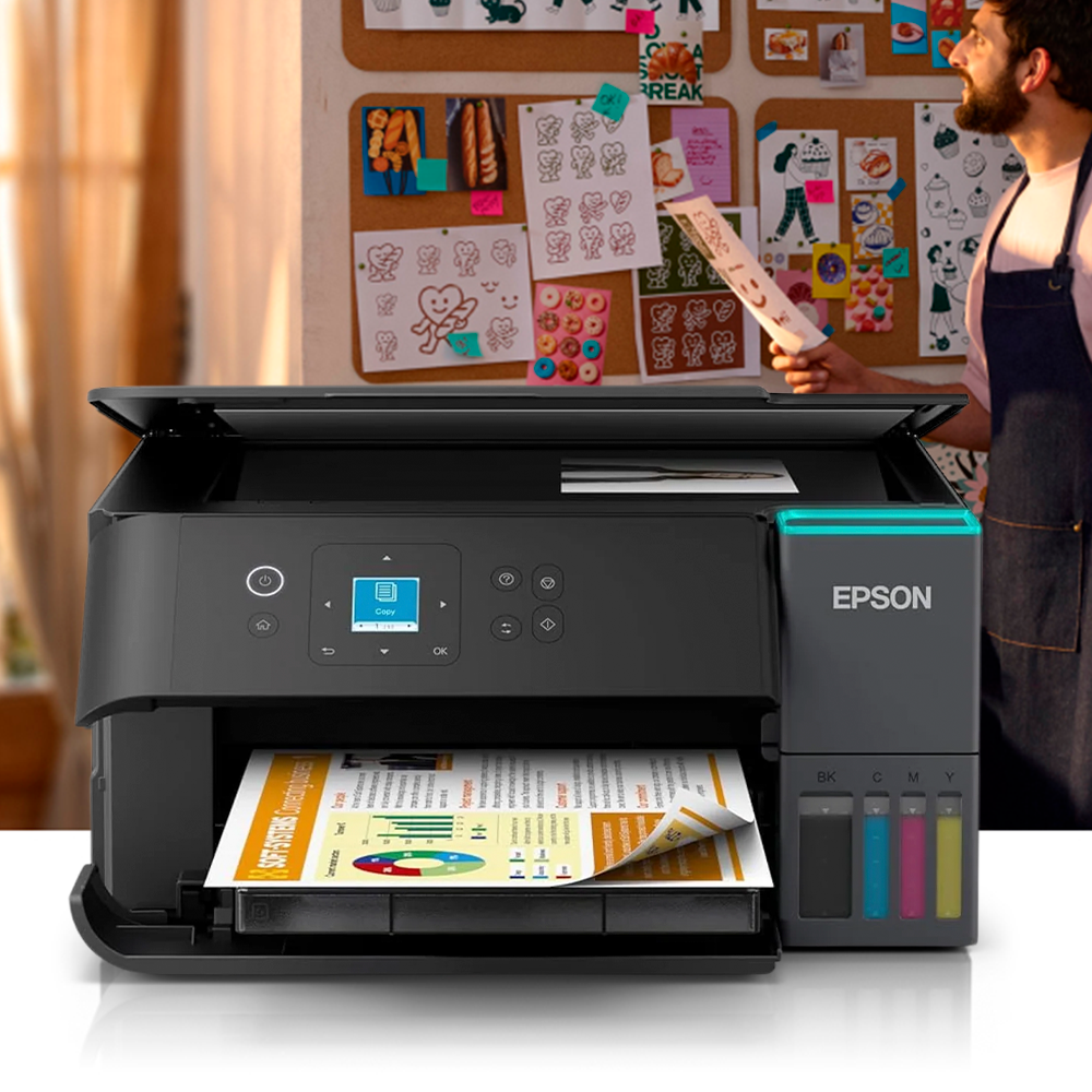 Impresor Multifuncional Epson L4360 EcoTank, Conexion WiFi, C11CL41301