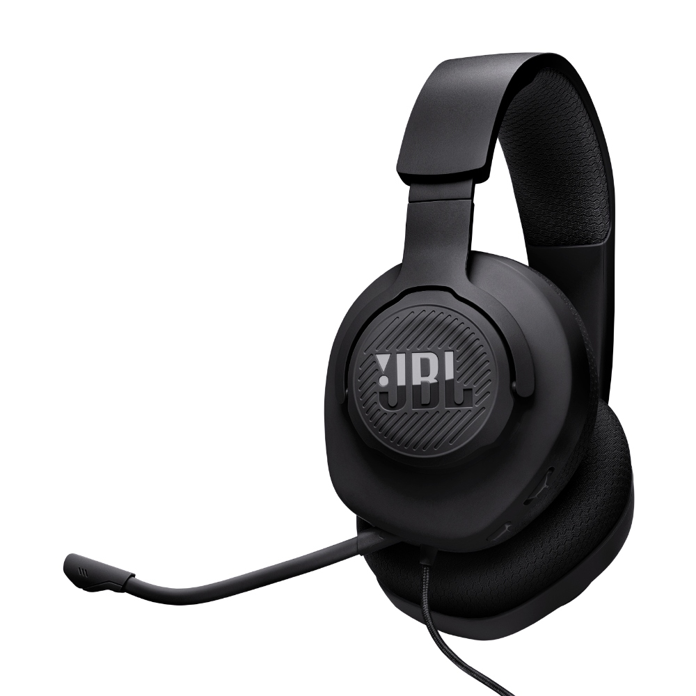 Headset, JBL Quantum 100 M2 Gaming Black, JBLQTUM100M2BLKAM