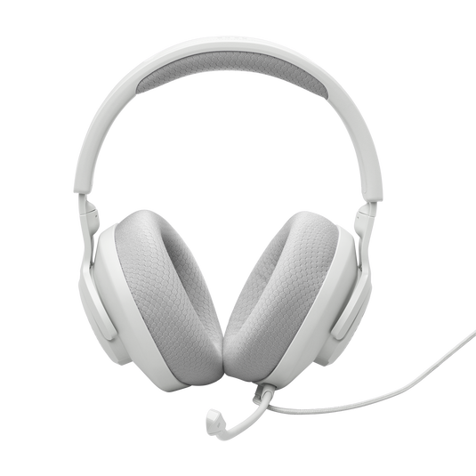 Headset, JBL Quantum 100 M2 Gaming White, JBLQTUM100M2WHTAM