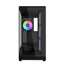 Case Lian Li Vector V100 Vidrio Templado, Negro, ATX V100RX