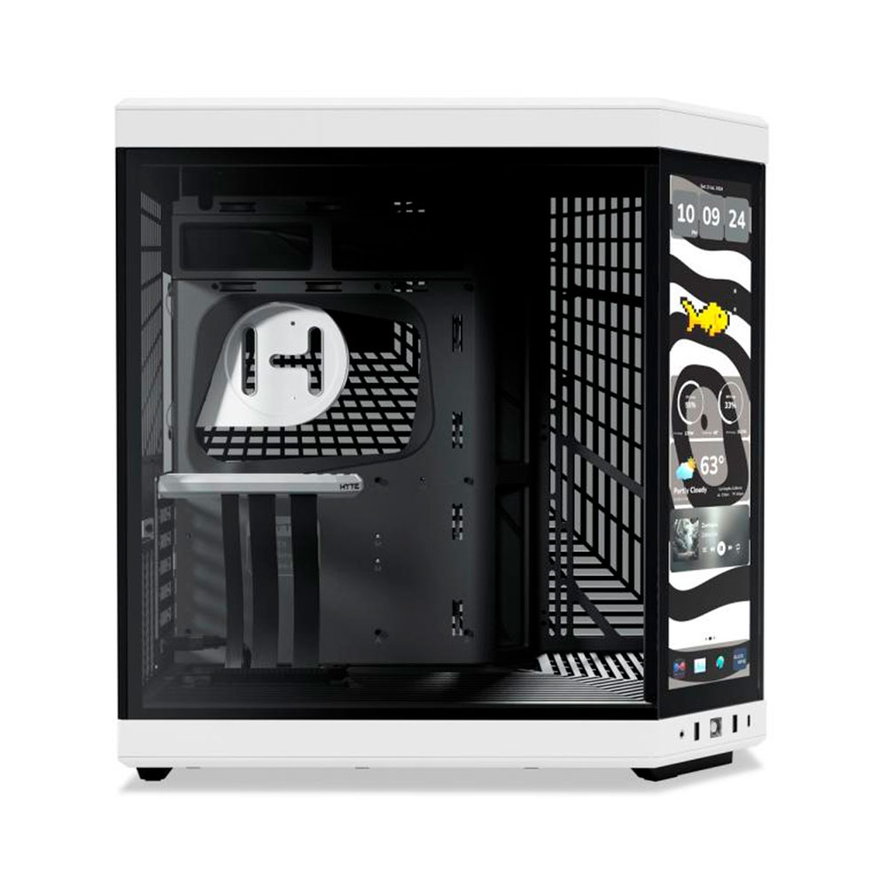 Case Hyte Y70 Touch Infinite Blanco y Negro - CS-HYTE-Y70TTI-WB
