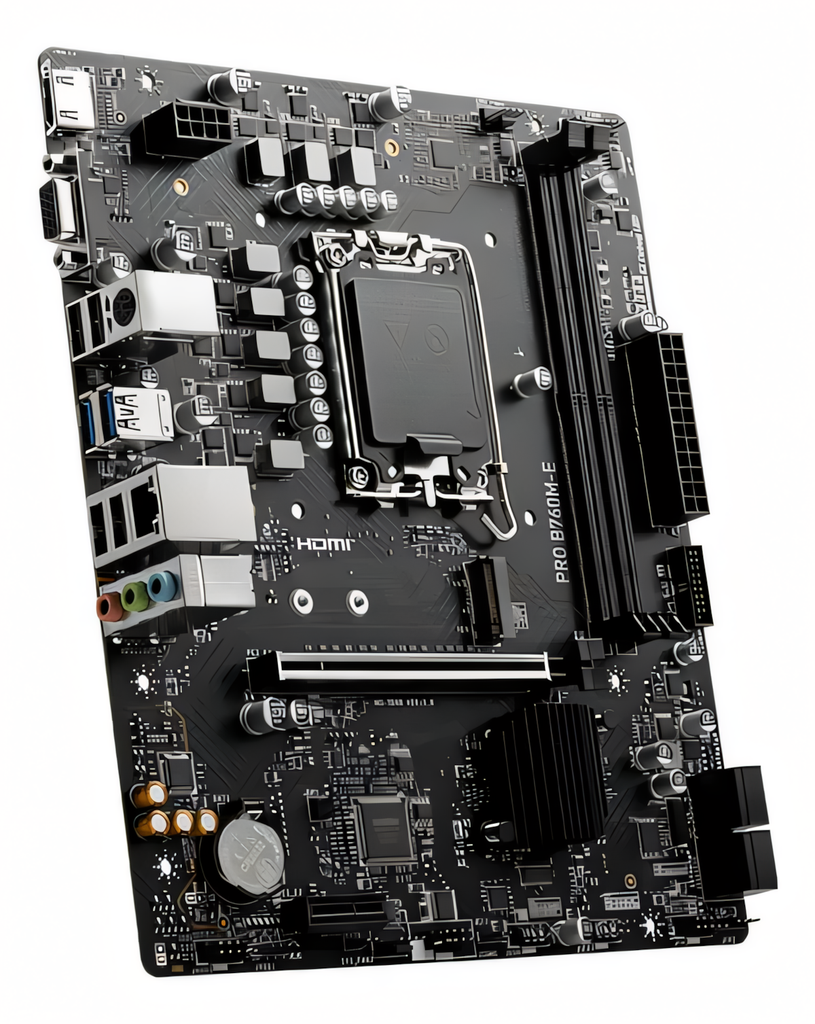Motherboard MSI B760M-E Micro ATX, Socket 1700, DDR5, 824142333341