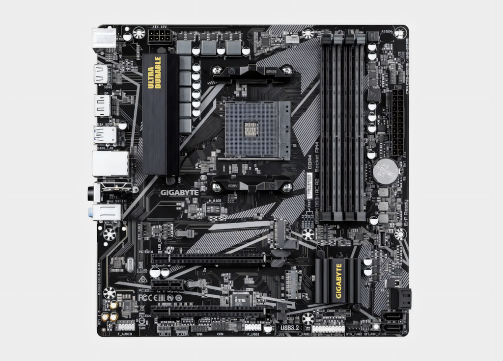 Motherboard Gigabyte B550M B550M DS3H AC R2 - 9MB55MDHR-00-G10 AM4 -DDR4