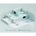  Extensor De Señal Cudy AX1500 - WIFI6 - Blanco - RE1500 doble banda 