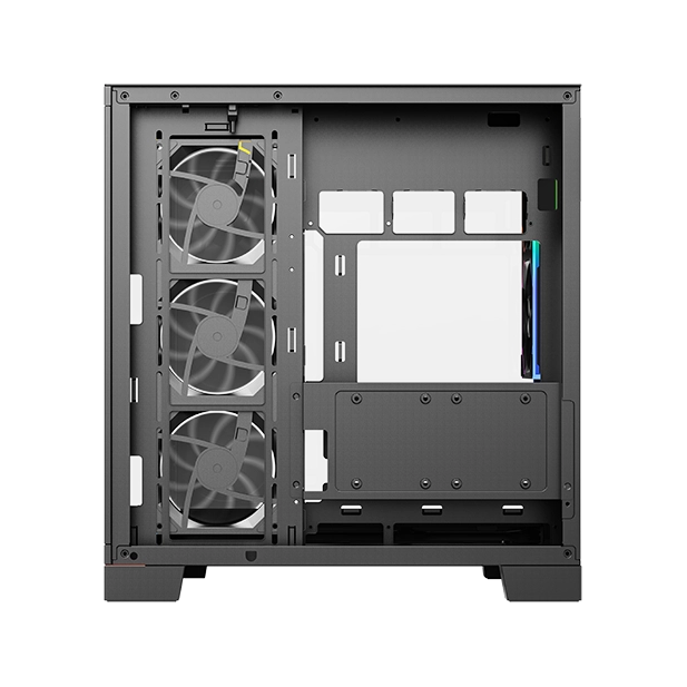 Case XYZ Neutron X Pro Negro – Mid Tower, Pantalla LCD, 4 Fans ARGB, Vidrio Templado- XYZ-SA-1018