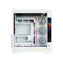 Case XYZ Neutron X Pro Blanco – Mid Tower, Pantalla LCD, 4 Fans ARGB, Vidrio Templado- XYZ-SA-1018