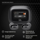 JBL Live Buds 3 Headphones - True wireless - NEGRO  - JBLLIVEBUDS3BLKAM ANC, 40hrs, IP55, carga inalambrica, LCD, LDAC