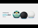Amazon Echo Dot ALEXA (5th Gen) - Glacier White - B09B94RL1R BLANCA 