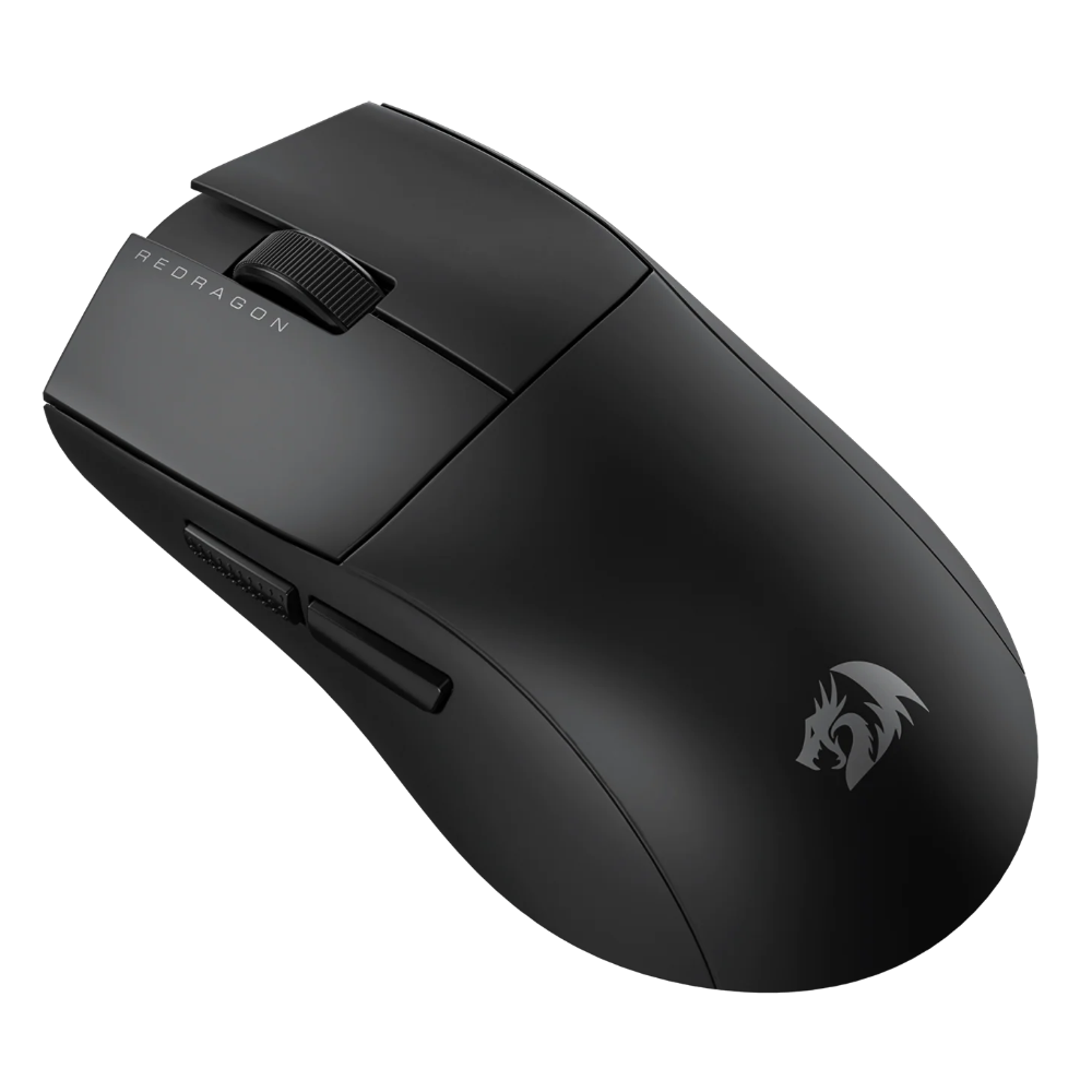 [19799] Mouse Redragon King Lite - 3 conecciones, Bluetooth + USB C + Dongle usb, Negro - M916-LIT-1K