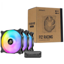 [18410] Ventilador Antec Neon F12 Racing - ARGB - Pack 3, Velocidad 500 ± 200 - 1500 ± 10% RPM