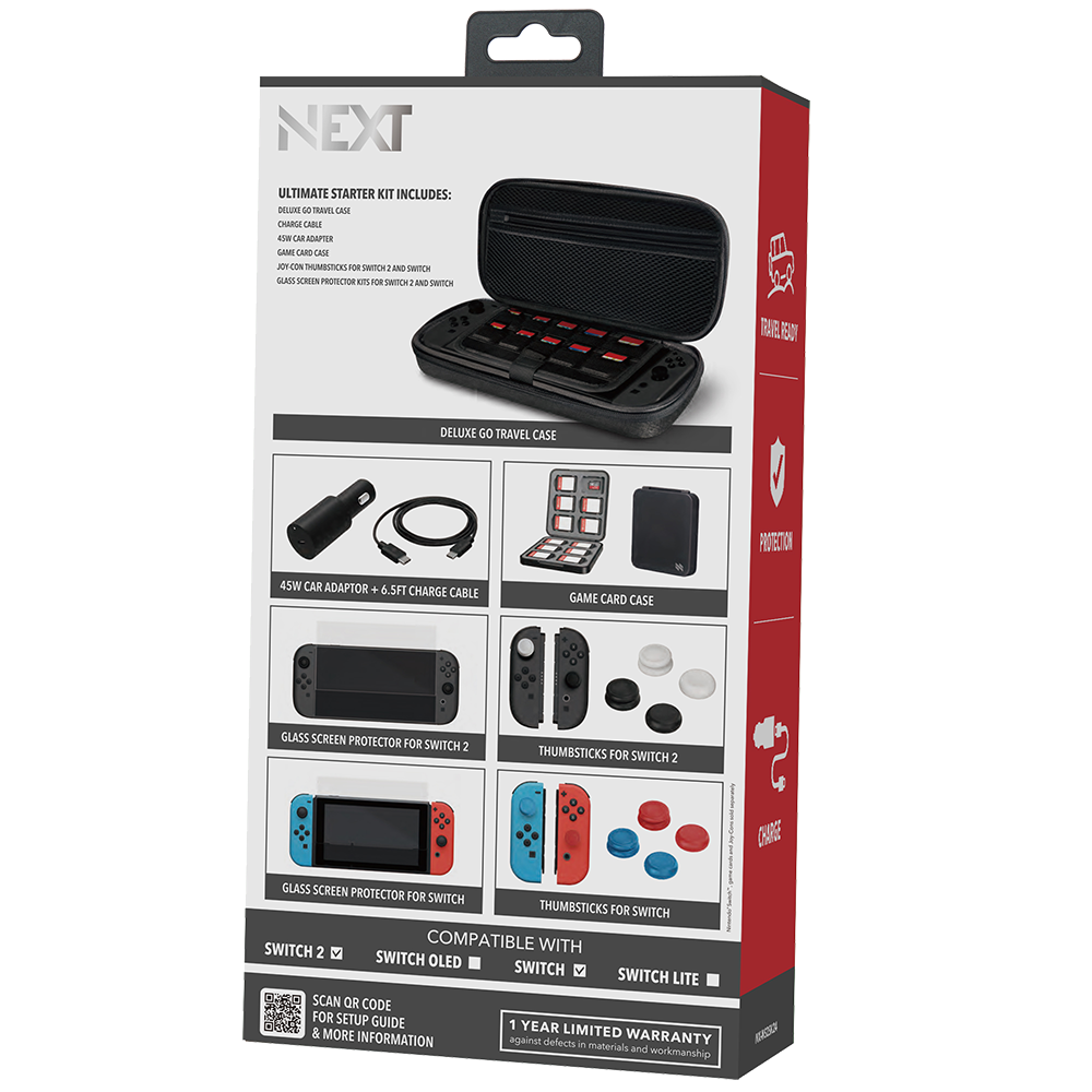[19939] Kit de Accesorios NEXT Ultimate Starter Kit para Nintendo Switch 2 y Switch - NX-NS2SK24