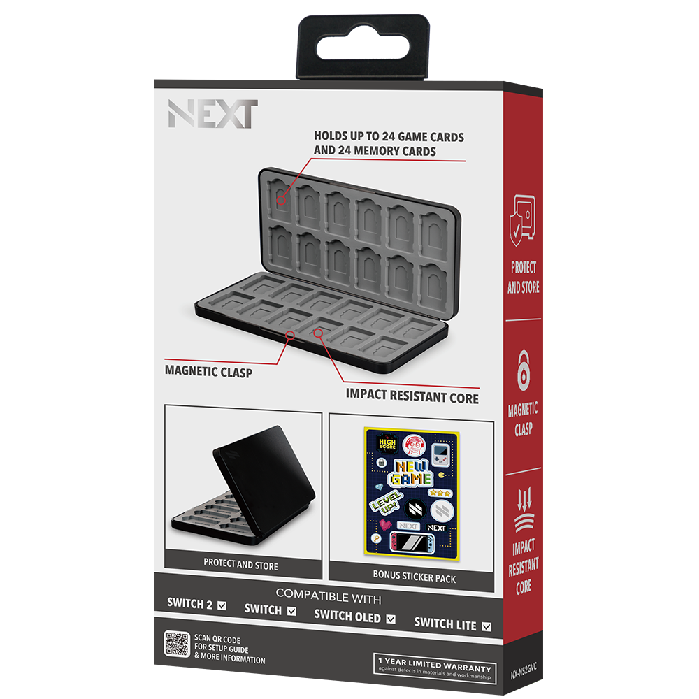 [19940] Estuche NEXT Game Vault Casepara juegos de Nintendo Switch - NX-NS2GVC