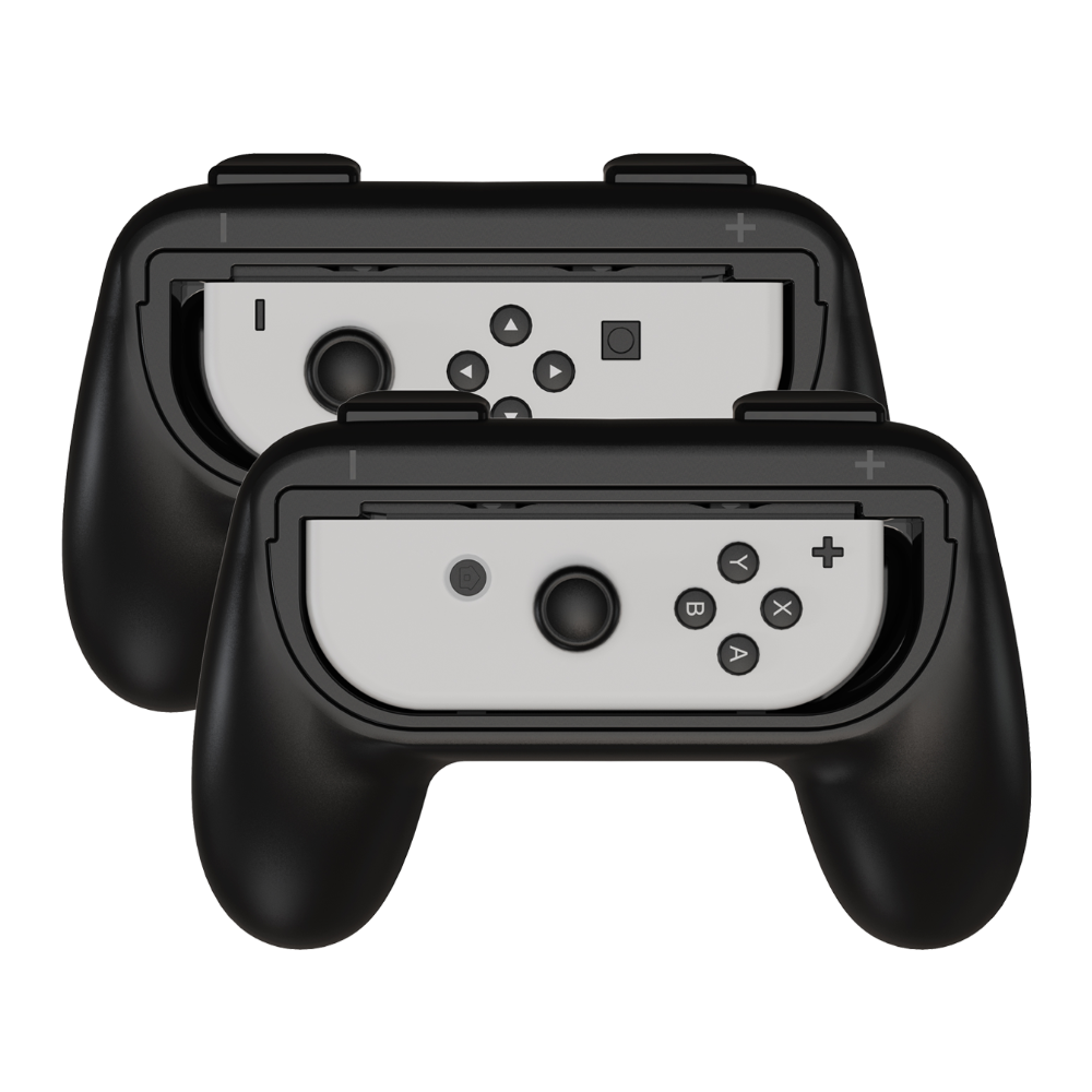 [19941] Grips NEXT Performance Grip 2-Pack para Joy-Con 2 y Joy-Con Nintendo Switch – Negro NX-NS2JC