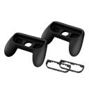[19941] Grips NEXT Performance Grip 2-Pack para Joy-Con 2 y Joy-Con Nintendo Switch – Negro NX-NS2JC