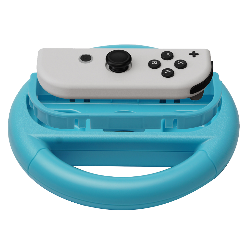 [19944] Volantes NEXT Racing Wheel 2-Pack Joy-Con 2 y Joy-Con Nintendo Switch – Azul/Rojo - NX-NS2JRW