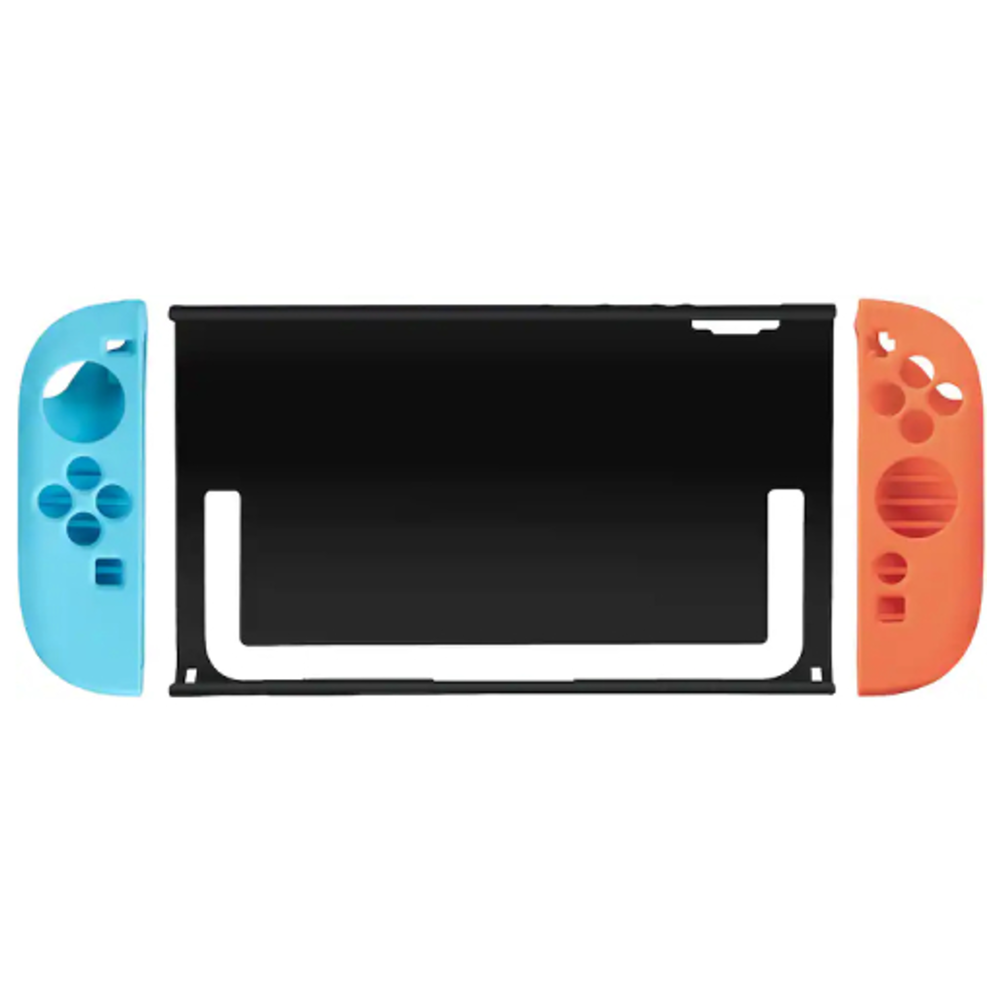 [19945] Protector NEXT ShieldGrip para Nintendo Switch 2 – Carcasa Rígida con Grips de Silicona, Negro NX-NS2QC 