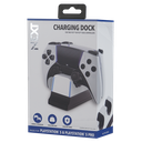 [19946] Base de Carga NEXT para 2 Controles DualSense PS5 – LED, USB, Blanco/Negro - NX-PS5CHRG2 
