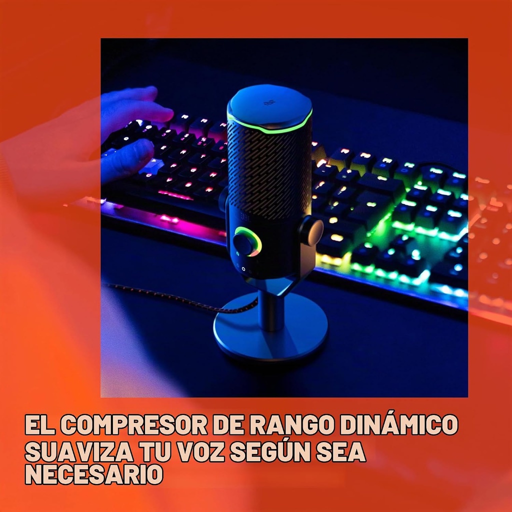 MICROFONO JBL Quantum steam studio Microphone - Gaming - Black - JBLSTRMSTUDIOBLKAM
