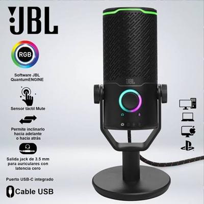 MICROFONO JBL Quantum steam studio Microphone - Gaming - Black - JBLSTRMSTUDIOBLKAM