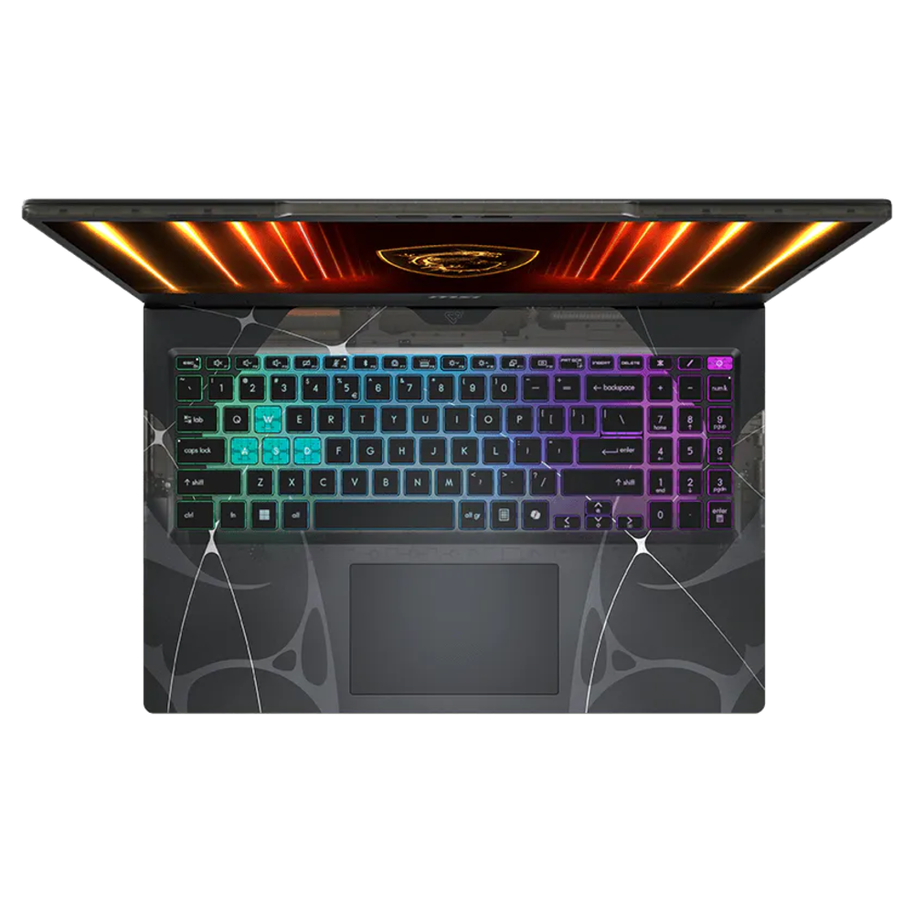 [20062] Laptop MSI Cyborg 15 - I7-13620H - 512GB SSD - 16GB DDR5 - RTX5060 8GB - Translucent Black - 9S7-15Q342-663