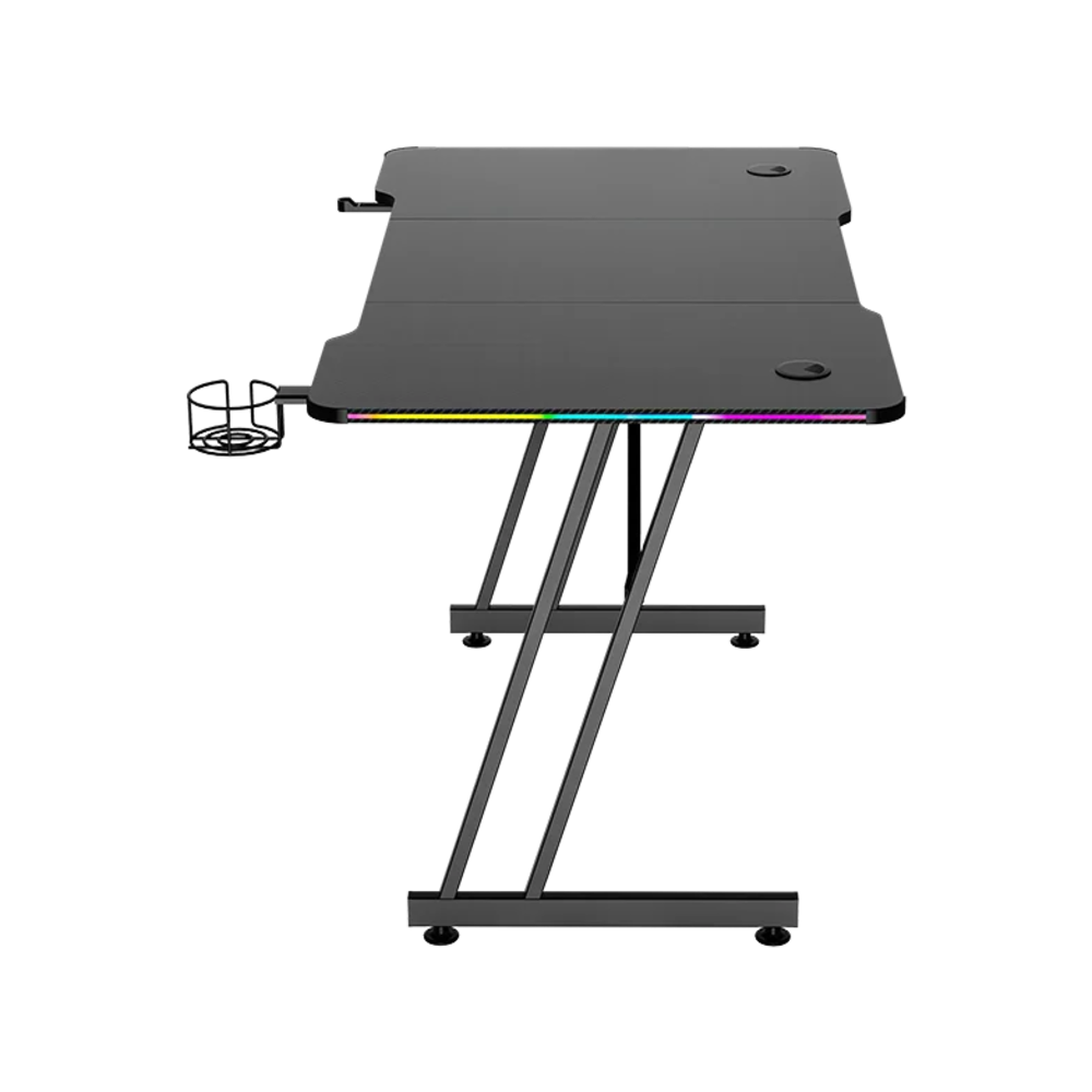 [20044] ESCRITORIO DE ALTURA FIJA XYZ ELITE, X-DS-ELITE-B / XYZ-SA-1024, 1200 × 600 mm - RGB Integrado