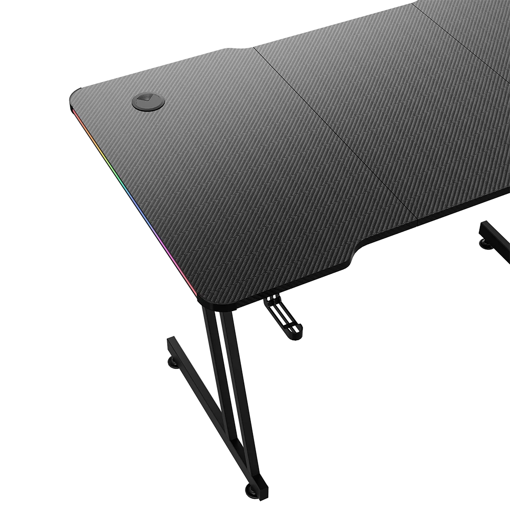 [20044] ESCRITORIO DE ALTURA FIJA XYZ ELITE, X-DS-ELITE-B / XYZ-SA-1024, 1200 × 600 mm - RGB Integrado