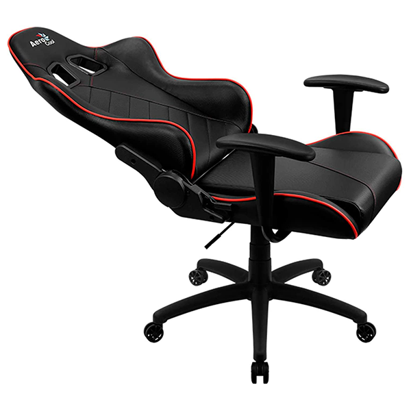 Silla Gamer Aerocool AC110 AIR - Black/Red