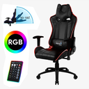 Silla Gamer Aerocool AC120 AIR RGB - Black