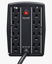 UPS centra ECO1200 LED, 1200VA/600W,  8 Salidas 4 Respaldo, 4 con regulacion de picos. - PBECO1200