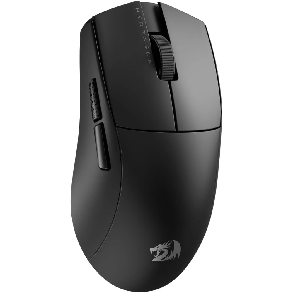 [20189] Mouse Gaming Inalambrico REDRAGON KING PRO 1K M916, pixart 3395, conexion BlueTooth, Inalambrio, USB C, Black.