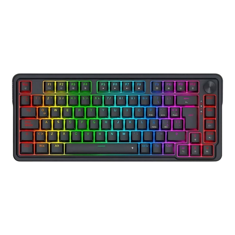 [20193] Teclado Mecanico gaming Redragon UCAL K673RGB-M con switch magnetico Black,  RGB, Español, conexion USB, 8k