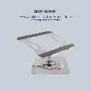 BASE METALICA ELEVABLE PARA PORTATIL FANTECH NS10 COLOR GRIS