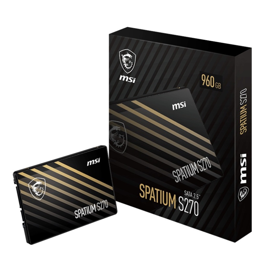 [20228] ALMACENAMIENTO SSD, MSI  SPATIUM S270 SATA 2.5 960GB