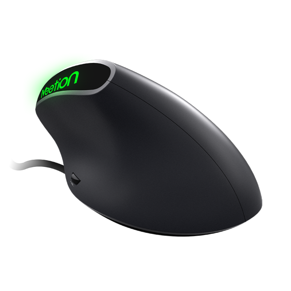[20258] Mouse Vertical Meetion M390 - Negro - M390, cableado