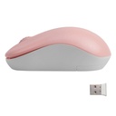 [20257] Mouse Meetion R545 - Wireless - Rosado - R545