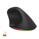 [20254] Mouse Ergonomico Meetion BTM010R - Wireless - Negro - BTM010R