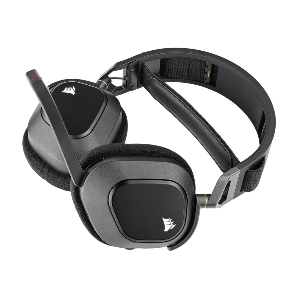 [18416] Headset Corsair HS80 RGB Wireless Carbon, PC, Mac, PlayStation 4 y 5 - CA-9011235-NA
