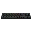 [20310] Teclado Logitech G515 TKL Black, LIGHTSPEED Wireless Bluetooth 5.1 USB-C para carga y uso cableado, RGB, teclas PBT doble inyeccion