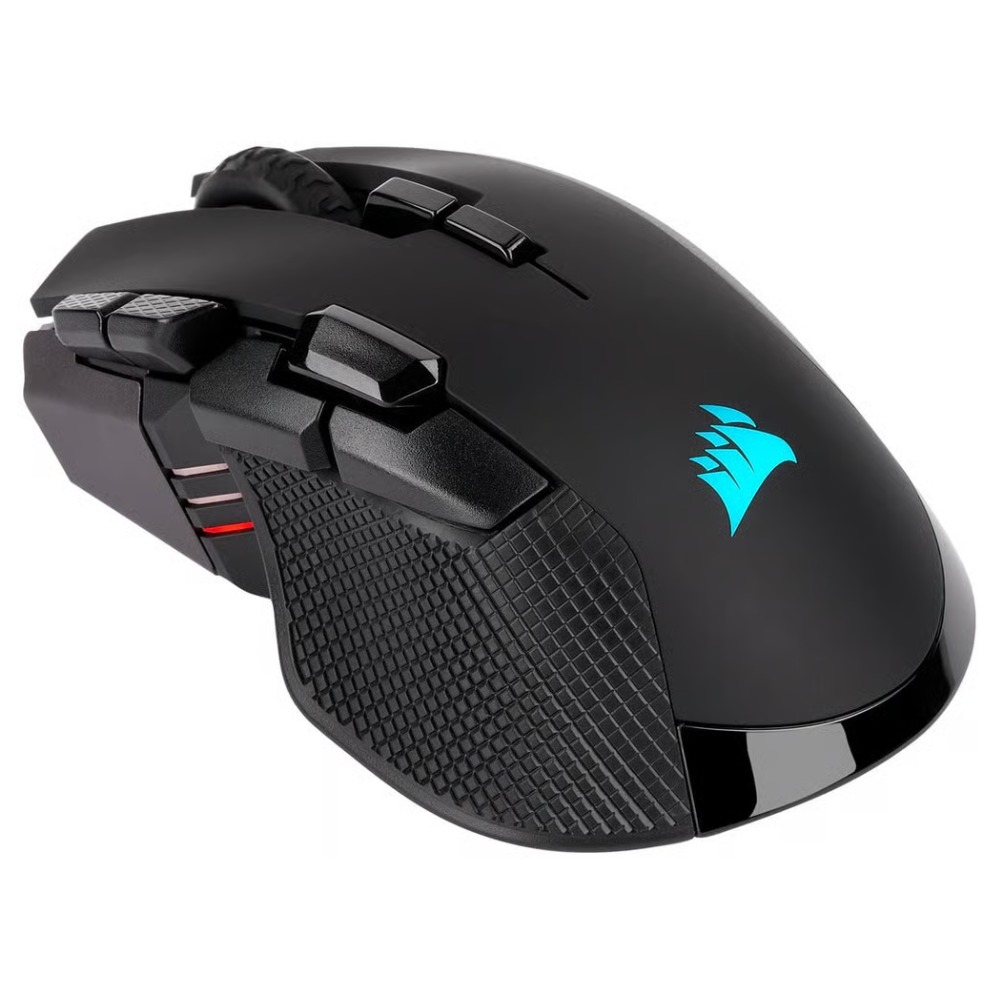 [20338] Mouse Gamer Corsair Ironclaw RGB Wireless, 18000 DPI, Bluetooth/SLIPSTREAM, 10 Botones CH-9317011-N