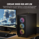 Case Corsair Airflow 3000D RGB - Negro - CC-9011255-WW