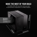 [20340] Case Corsair 2500D Airflow, Semi-Torre, Doble Cámara, mATX/Mini-ITX, Negro CC-9011263-WW