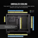 [20340] Case Corsair 2500D Airflow, Semi-Torre, Doble Cámara, mATX/Mini-ITX, Negro CC-9011263-WW