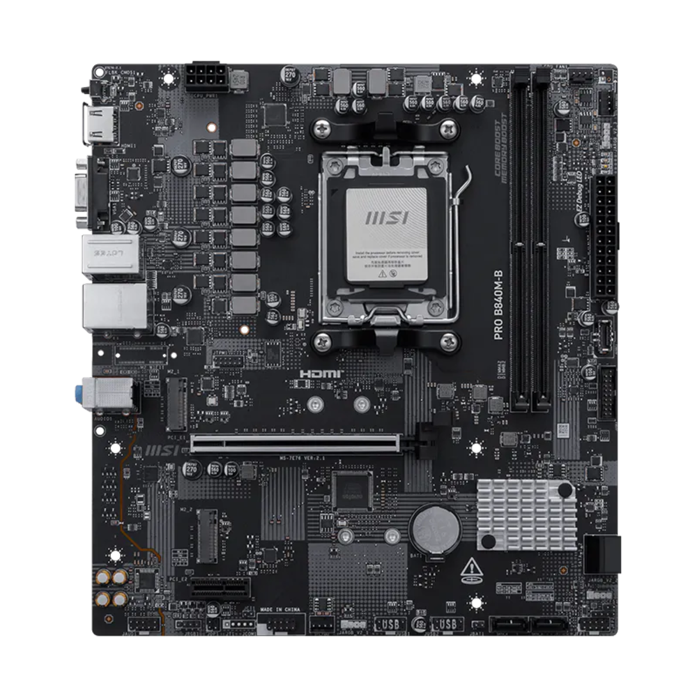 [20365] UPGRADE KIT - Motherboard MSI B840M-B - DDR5 + AMD Ryzen 5 8500G 